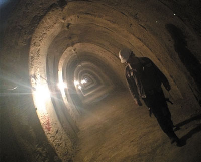 Sewage tunnel on Imam Khomeini Street- Komil Tehran